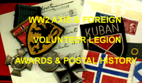 Axis and Foreign Legion Militaria